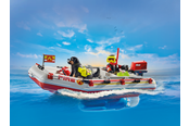 Playmobil - Playmobil Akcja - Łódź strażacka ze skuterem wodnym - 71464