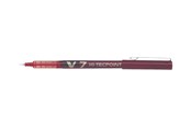 Przybory do pisania i rysowania - Pilot Pen Pilot Hi-Tecpoint V7 - rollerball pen - red - PIBX-V7R N