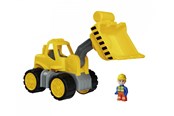 Zabawki dla niemowląt - BIG Power Worker Midi Wheel Loader Shovel with Figure - 800054837