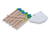 Zabawki drewniane - BS Toys Matchstick Puzzle Wood - Educational Children's Play - GA294