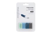 Zarzadzanie kablami - Bluelounge Design CableCoil Mini - 9-pack - Blue - BLUCCOM-OMBLU