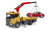 Samochody i pojazdy - Bruder Scania Super 560R Tow Truck w LS +  Roadster - BR3552