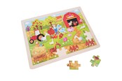 Puzzle - Playwood Wooden Jigsaw Puzzle Farm Drewniany - RS204