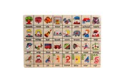Puzzle - Playwood Wooden Stud Puzzle My First Words Drewniany - RS198