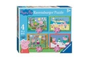 Puzzle - Ravensburger Peppa Pig Seasons Puzzle 4in1 Podłoga - 31146