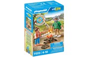 Figurki - Playmobil Campfire with Marshmallows - 71513