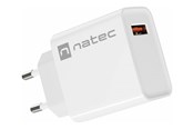 Telefon - Adapter i Ładowarka - Natec Ribera power adapter - USB - 18 Watt - NUC-2057
