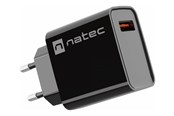 Telefon - Adapter i Ładowarka - Natec Ribera power adapter - USB - 18 Watt - NUC-2058