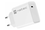 Telefon - Adapter i Ladowarka - Natec Ribera power adapter - 24 pin USB-C - 20 Watt - NUC-2059