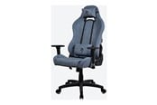 Fotel gamingowy - Arozzi Torretta Softfabric Krzesło - Niebieski - Miękka tkanina - Do 120 kg - TORRETTA-SFB-BL2