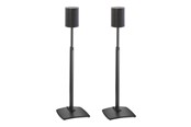 Uchwyty ścienne, uchwyty AV i meble AV - Sanus WSSE1A2 stand - for speakers - height-adjustable - black - Max 2.2 kg - recommended for - WSSE1A2-B2