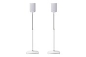 Uchwyty ścienne, uchwyty AV i meble AV - Sanus WSSE1A2 stand - for speakers - height-adjustable - white - Max 2.2 kg - recommended for - WSSE1A2-W2
