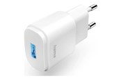 Telefon - Adapter i Ładowarka - Hama Charger 1xUSB-A 6W White - 00201645