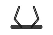 Uchwyty ścienne, uchwyty AV i meble AV - Sanus SANUS Soundbar Mount for Sonos Ray Black - Max - recommended for - WSSAMF1-B2