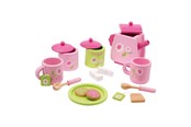 Zabawa w udawanie - Small Foot - Wooden Tea Set 17 pcs. - 2849