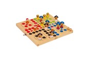 gry-planszowe-karciane-i-kosci - Small Foot Wooden Ludo Pirate Island - 10951