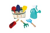 Zabawki na zewnatrz - Small Foot - Garden Bag with Garden Tools 8 pcs. - 1710