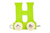 Zabawki drewniane - Small Foot - Wooden Letter Train Color - H - 10358