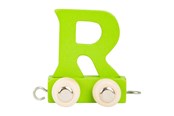 Zabawki drewniane - Small Foot - Wooden Letter Train Color - R - 10368