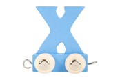 Zabawki drewniane - Small Foot - Wooden Letter Train Color - X - 10374
