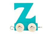 Zabawki drewniane - Small Foot - Wooden Letter Train Color - Z - 10376