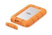 Dysk zewnetrzny - LaCie Rugged Mini - Zewnętrzny dysk - 500GB - Pomarańczowy - STMF500400