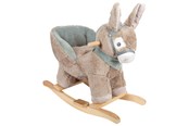 Zabawki dla niemowlat - Small Foot - Wooden Bump Donkey with Chair - 12210