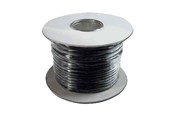 Kabel sieciowy - DIGITUS ASSMANN Flat Telephone Cable Installation - Czarny - 10m - AK-460700-100-S