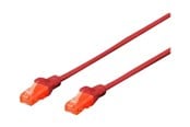 Kabel sieciowy - DIGITUS Professional patch cable - 1 m - red - Czerwony - 1m - DK-1617-010/R