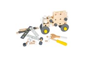 Klocki konstrukcyjne - Small Foot - Wooden Construction Set Miniwob 67dlg. - 11810