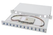 Akcesoria sieciowe - DIGITUS DN-96331/9 Fiber Optic Splice Box Equipped LC OS2 - DN-96331/9