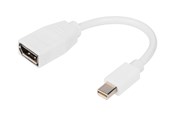 Kabel wyświetlacza - DIGITUS Mini-DisplayPort til DisplayPort 1.2 Adapter - 0.15m - DB-340405-001-W