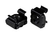 Szafa rack - StarTech.com 10-32 Cage Nuts - 50 Pack - Rack Mount Clip Nuts - For Square Hole Server Rack - Black (CABCAGENUTS1032) - cage nuts - CABCAGENUTS1032