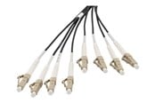 Kabel sieciowy - DIGITUS breakout cable - 50 m - black - Czarny - 50m - DK-24338U050BK-BBB