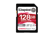 Karta pamieci - Kingston Canvas React Plus V60 SD - 280MB/s - 128GB - SDR2V6/128GB