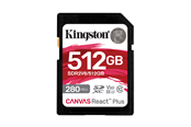 Karta pamieci - Kingston Canvas React Plus V60 SD - 280MB/s - 512GB - SDR2V6/512GB