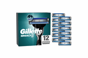 Sprzet do golenia - Gillette Mach3 base 12 pcs - 7702018565719