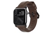 Smartwatch - akcesoria - Nomad - Traditional Band - 44mm/42mm | Black Hardware | Rustic Brown Leather - NM1A4RBT00