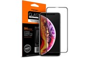 Telefon - szklo ochronne - Spigen Glass FC HD 1 Pack - black - iPhone 11 Pro Max/iPhone XS Max - 065GL25232