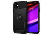 Telefon - Pokrowiec i etui - Spigen Rugged Armor - black - iPhone 11 - 076CS27183
