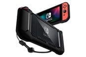 Akcesoria dla graczy - Spigen Rugged Armor - black - Nintendo Switch - Okładka - Nintendo Switch - ACS01228
