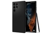 Telefon - Pokrowiec i etui - Spigen Liquid Air - matte black - Samsung Galaxy S22 Ultra - ACS03915