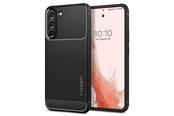 Telefon - Pokrowiec i etui - Spigen Rugged Armor - matte black - Samsung Galaxy S22 - ACS03986