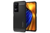 Telefon - Pokrowiec i etui - Spigen Rugged Armor - matte black - Xiaomi POCO F4/Redmi K40S - ACS04516