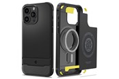 Telefon - Pokrowiec i etui - Spigen Rugged Armor MagSafe - matte black - iPhone 15 Pro Max - ACS06561