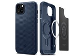 Telefon - Pokrowiec i etui - Spigen Mag Armor MagSafe - navy blue - iPhone 15 Plus - ACS06672