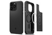 Telefon - Pokrowiec i etui - Spigen Mag Armor MagSafe - matte black - iPhone 15 Pro - ACS06736
