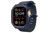 Smartwatch - akcesoria - Spigen Rugged Armor - navy blue - Apple Watch Ultra 3/2/1 - ACS07382