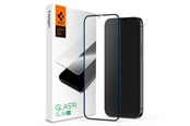 Telefon - szklo ochronne - Spigen Glass FC HD 1 Pack - black - iPhone 12 Pro Max - AGL01468