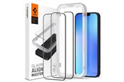 Telefon - szklo ochronne - Spigen tR Align Master 2 Pack - FC black - iPhone 14 Plus/iPhone 13 Pro Max - AGL03377